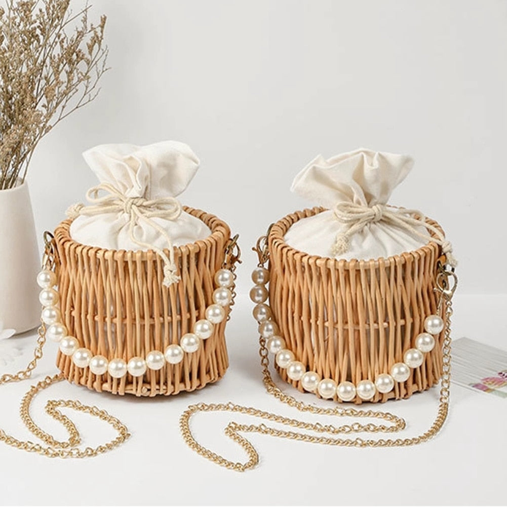 Hand-Woven Crossbody Bag