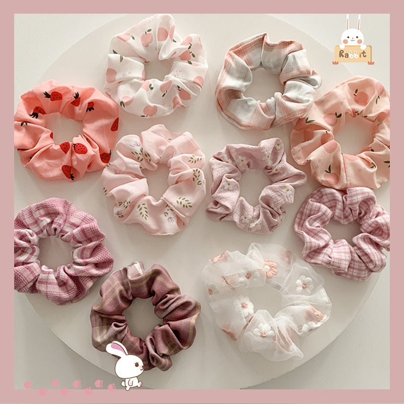 1/7 Pcs/Set Women Hair Scrunchies