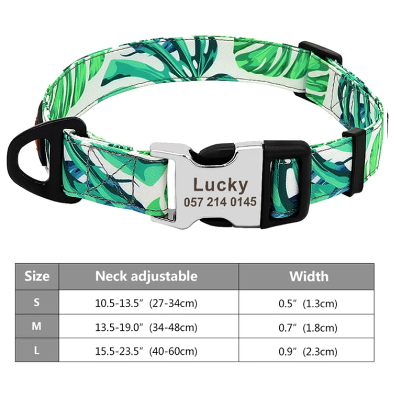 Dog Collar Print Personalized
