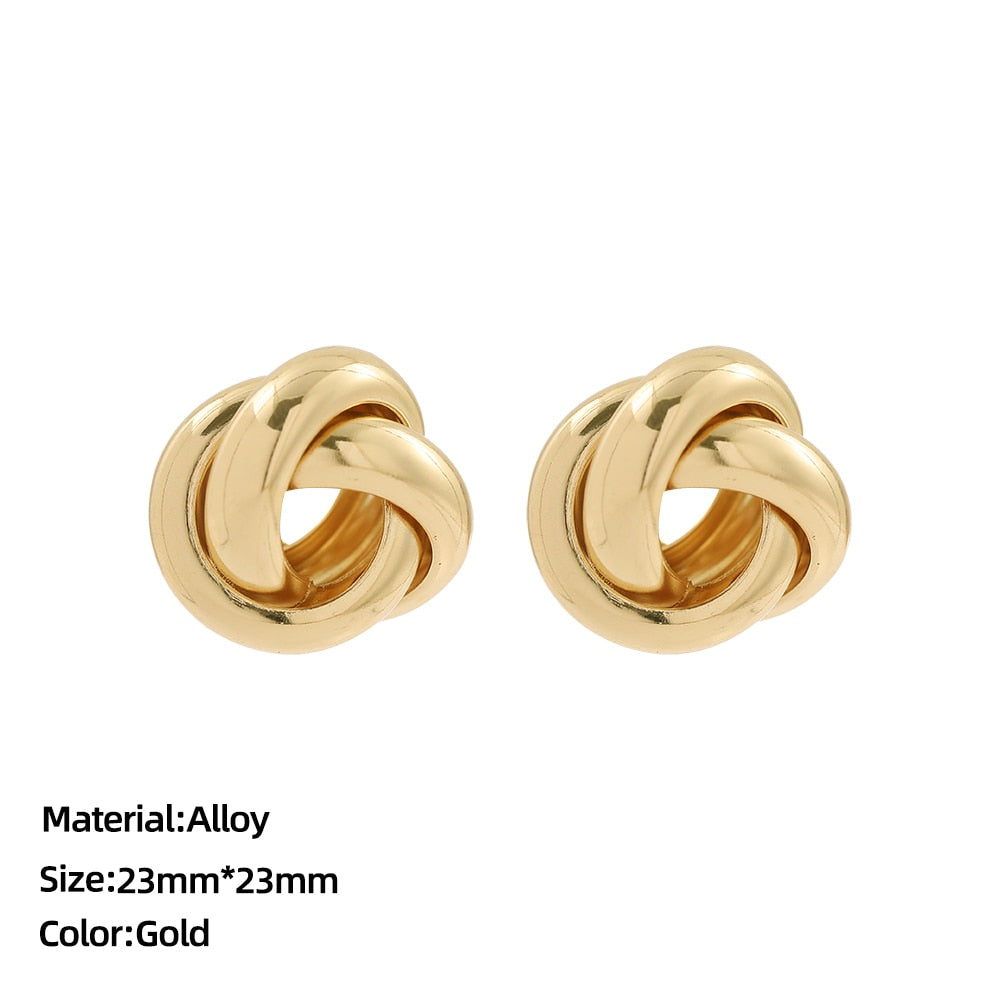 Classic Circle Hoop Earrings