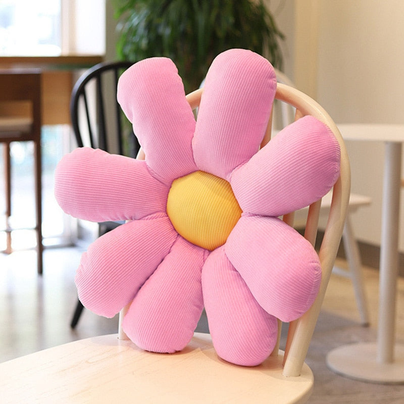 Daisy Flower Pillow