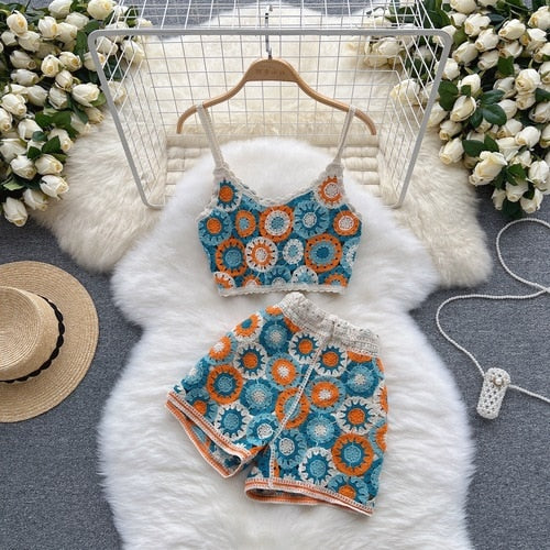 Knitted Two Piece Set