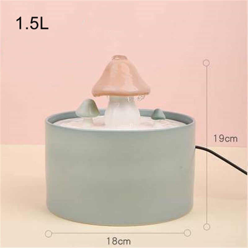 Mushroom Cat Drinker USB