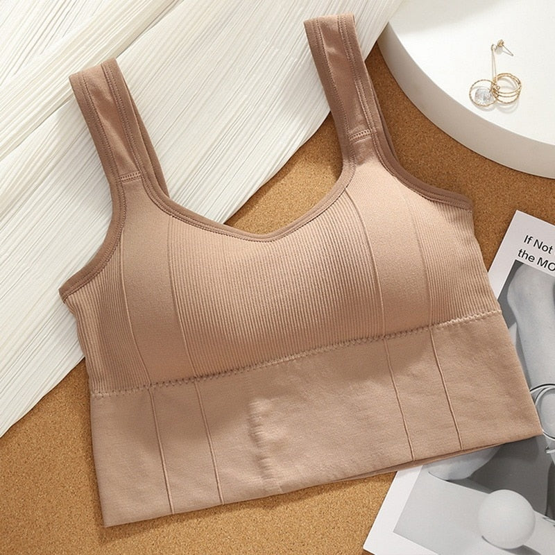 Breathable Sports Bra Crop Top