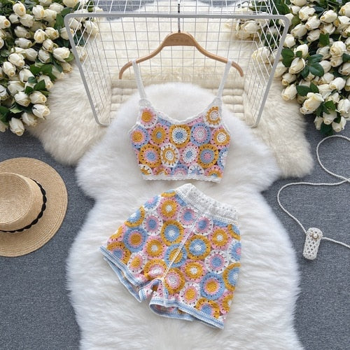 Knitted Two Piece Set