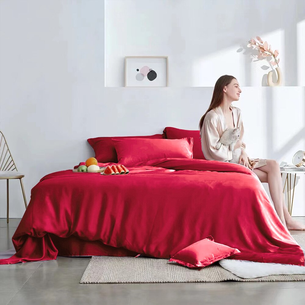 100% Silk Bedding Set