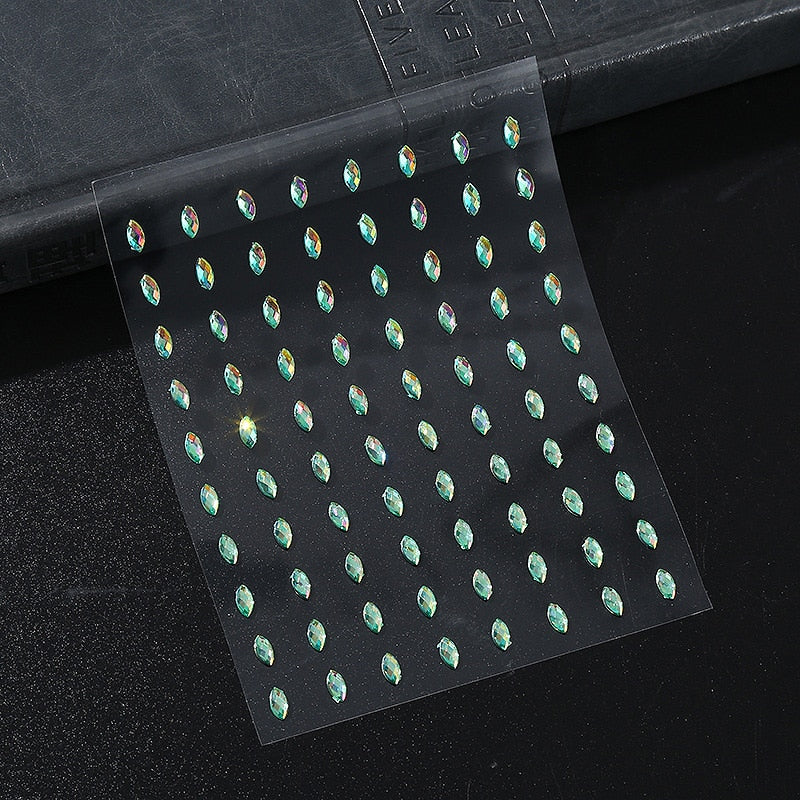 Party Rhinestone Makeup Sticker