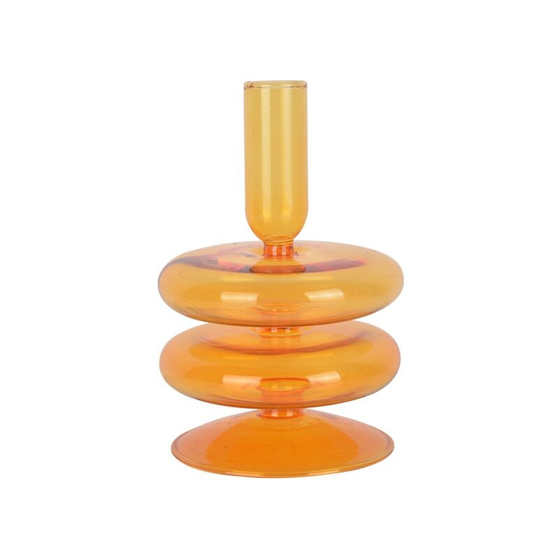 Neptune Glass Candle Holders