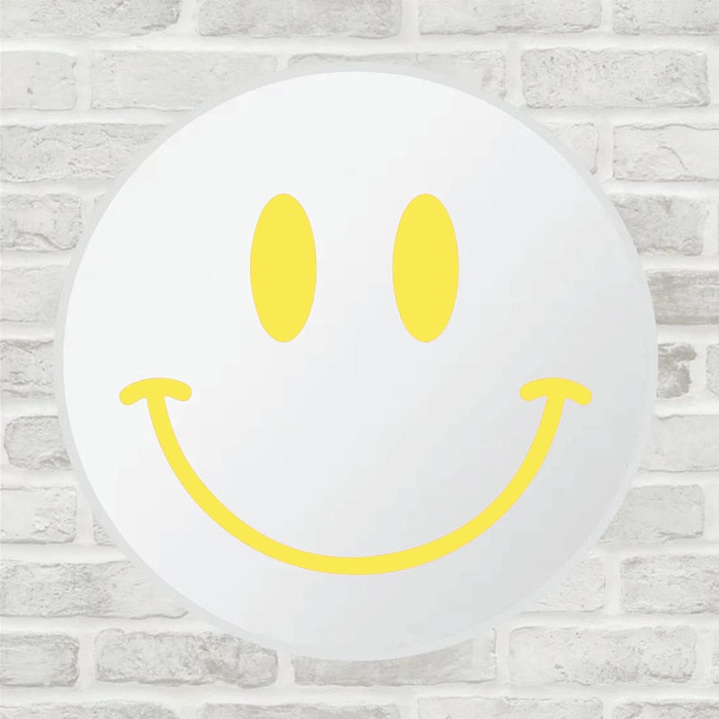 Happy Smile Mirror Acrylic Large Mirror