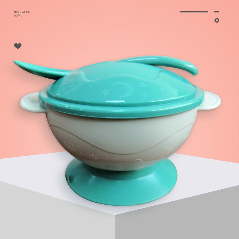 Baby Feeding Bowl Set Sucker