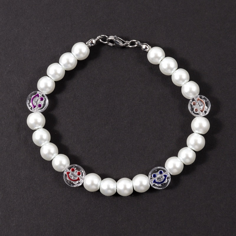 Smile Face Charm Bracelet