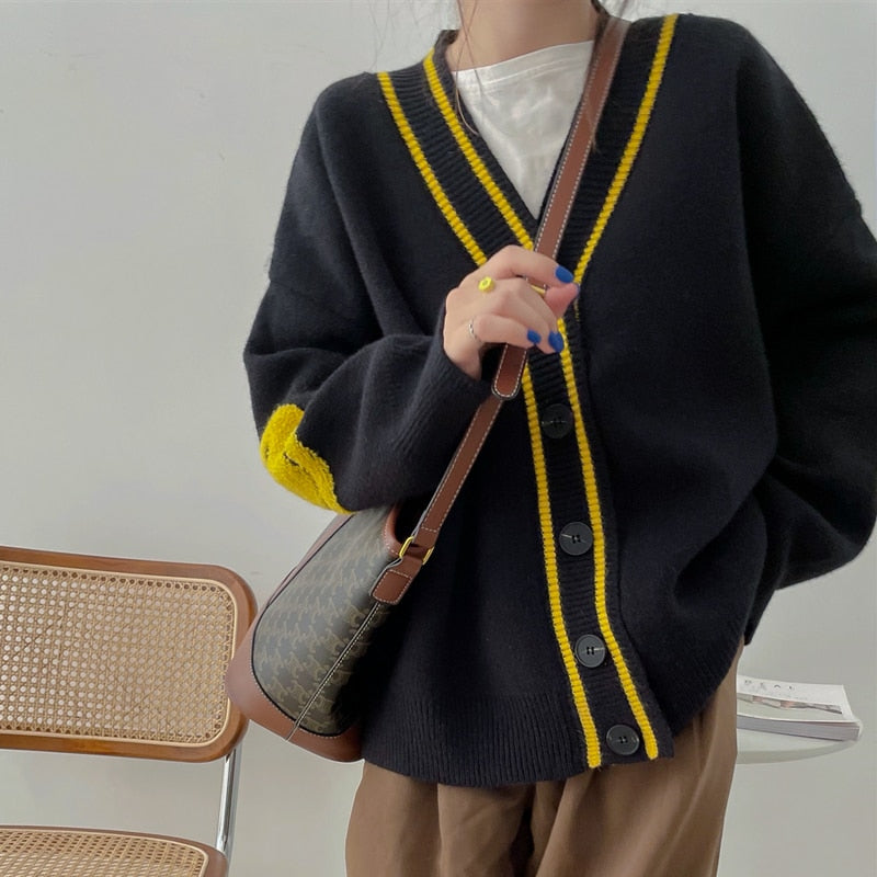 Smiley Face Cardigan