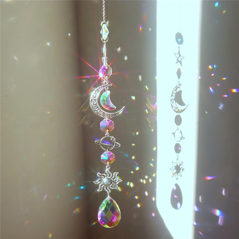 Suncatcher Hanging Crystal Prism