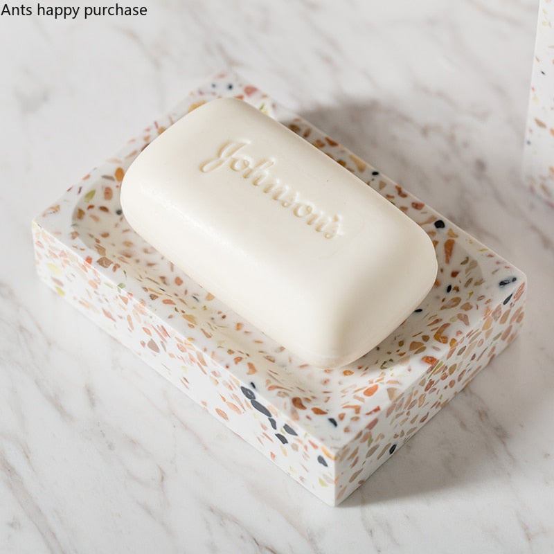 Resin Bathroom 5-piece Set