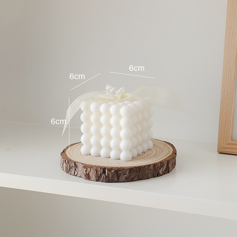 Geometric Rubik's Cube Scented Candle