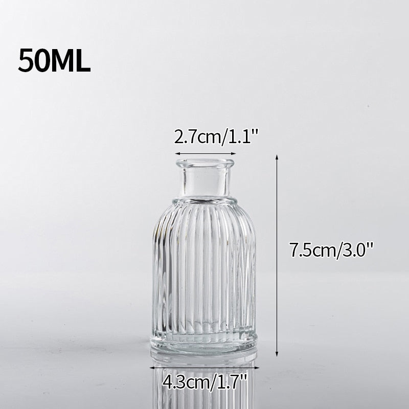 Transparent Glass Vase