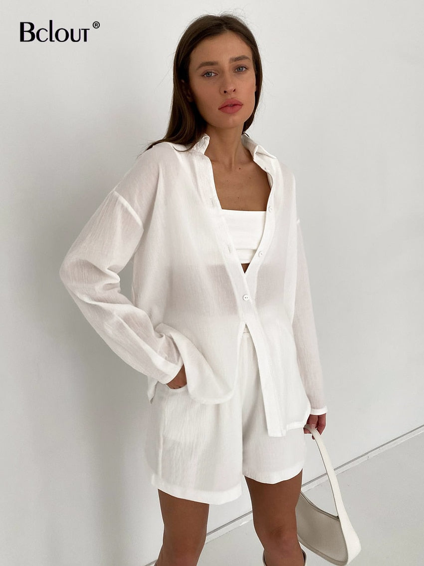Casual V-Neck Long Sleeve Tops