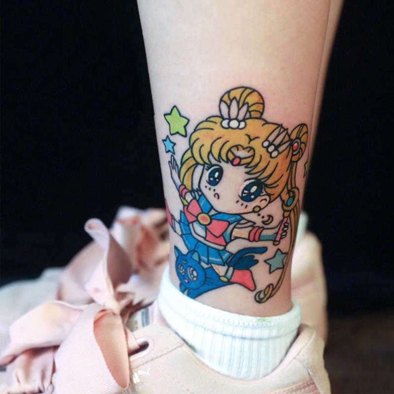 Vincent Van Gogh Waterproof Tattoo Sticker
