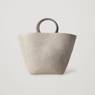 Tote Rattan Shoulder Bag