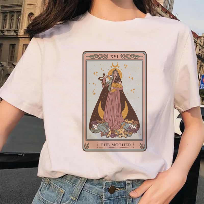 Tarot Card Funny Cartoon T-Shirt