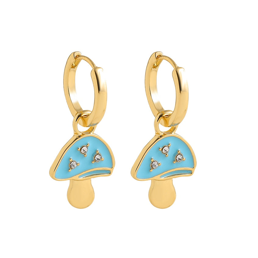 Gold Huggies  Earring