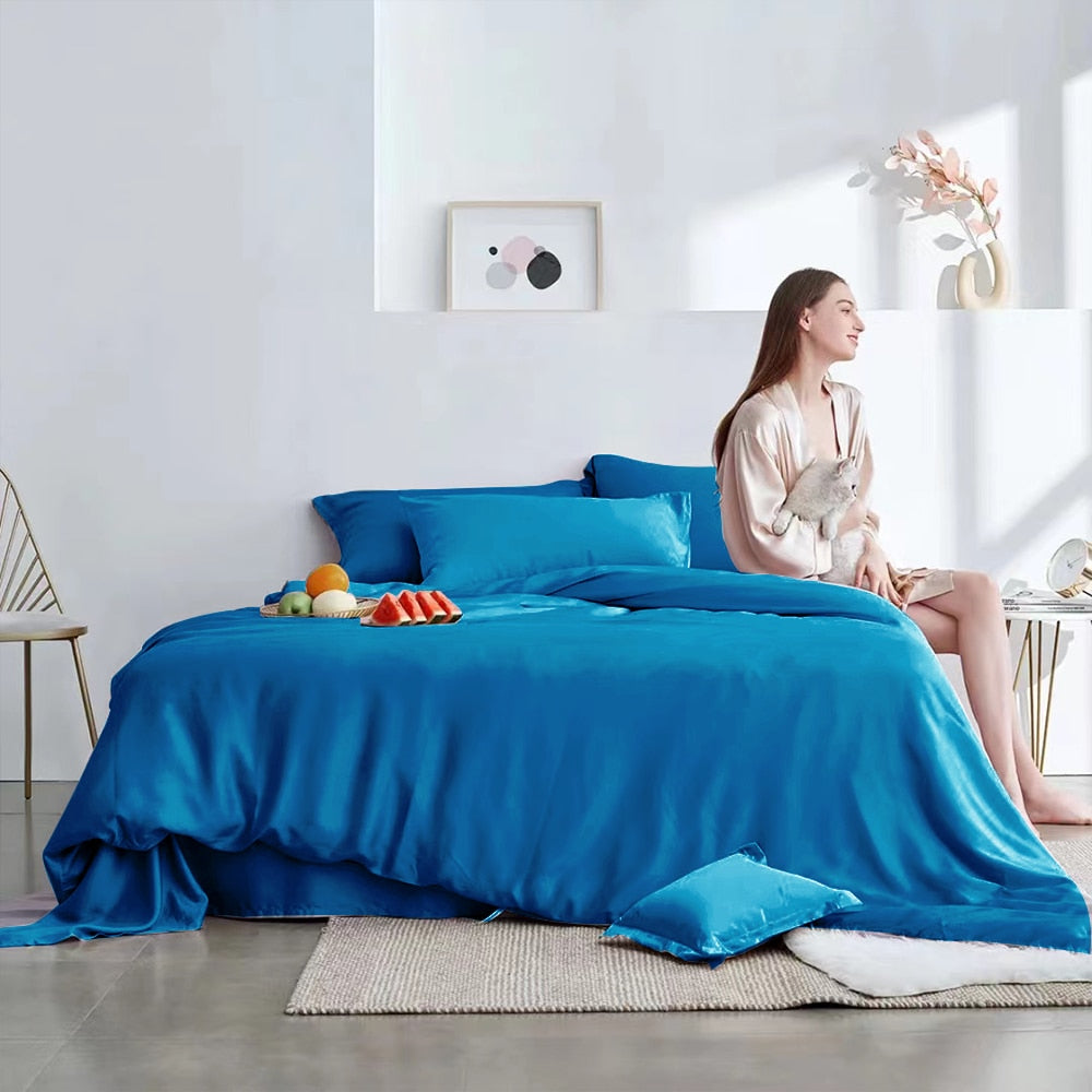 100% Silk Bedding Set