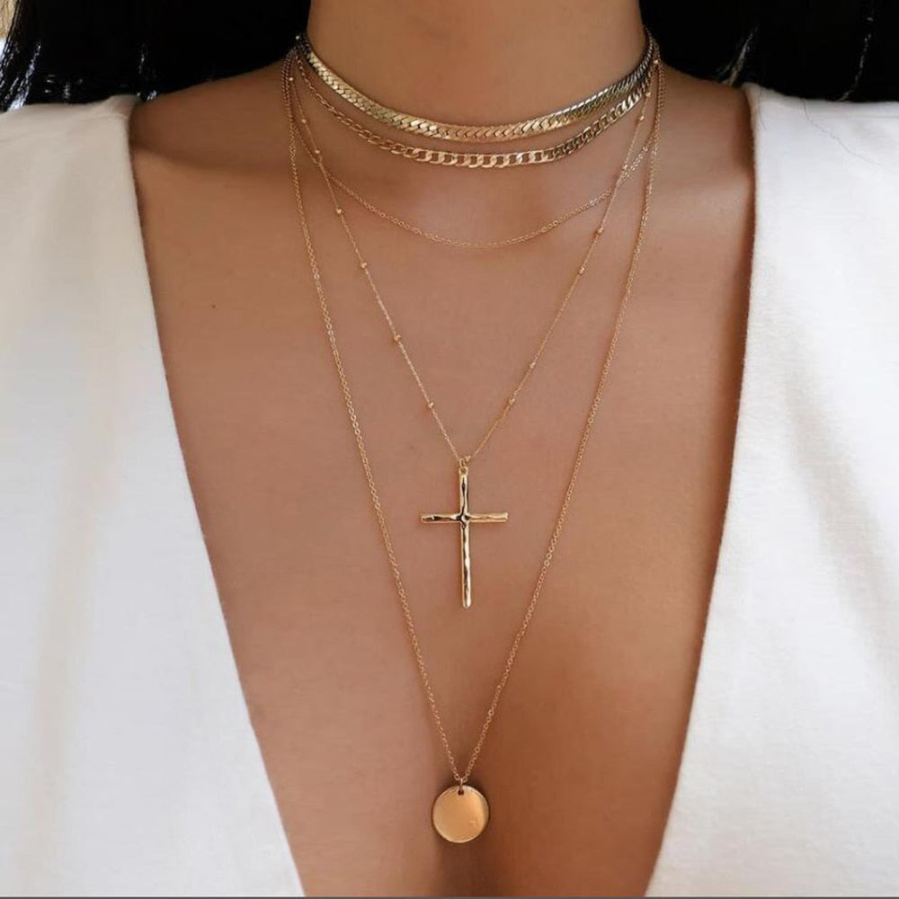 Moon Gold Necklace