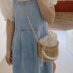 Hand-Woven Crossbody Bag