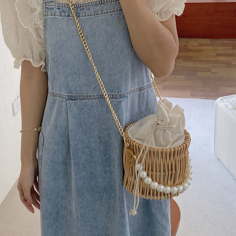 Hand-Woven Crossbody Bag
