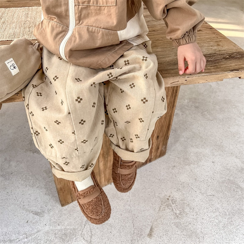Cotton Girl's Harem Pants F