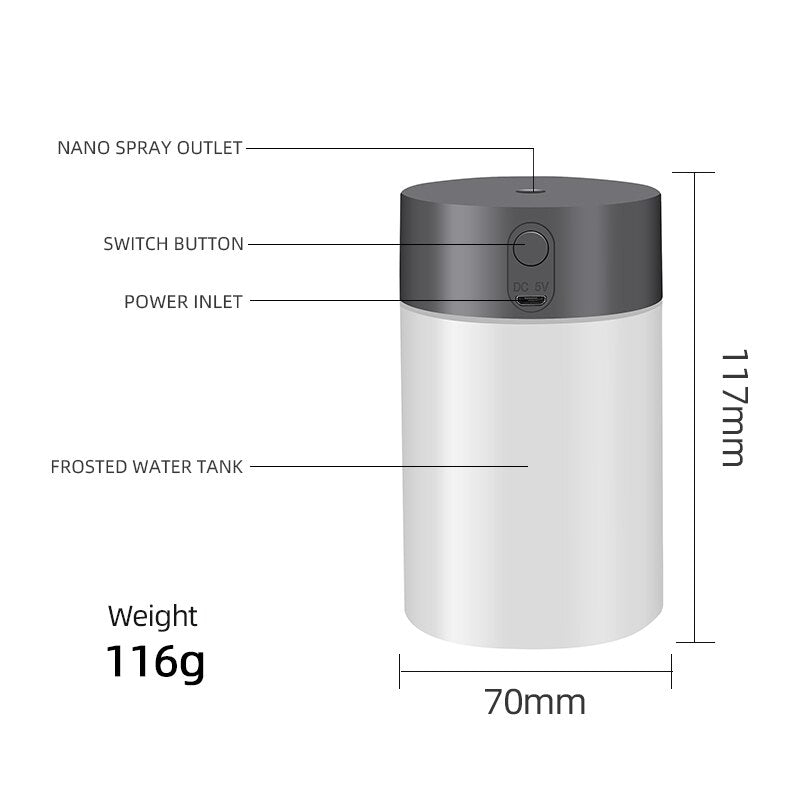 Mini Aromatherapy Diffuser Portable