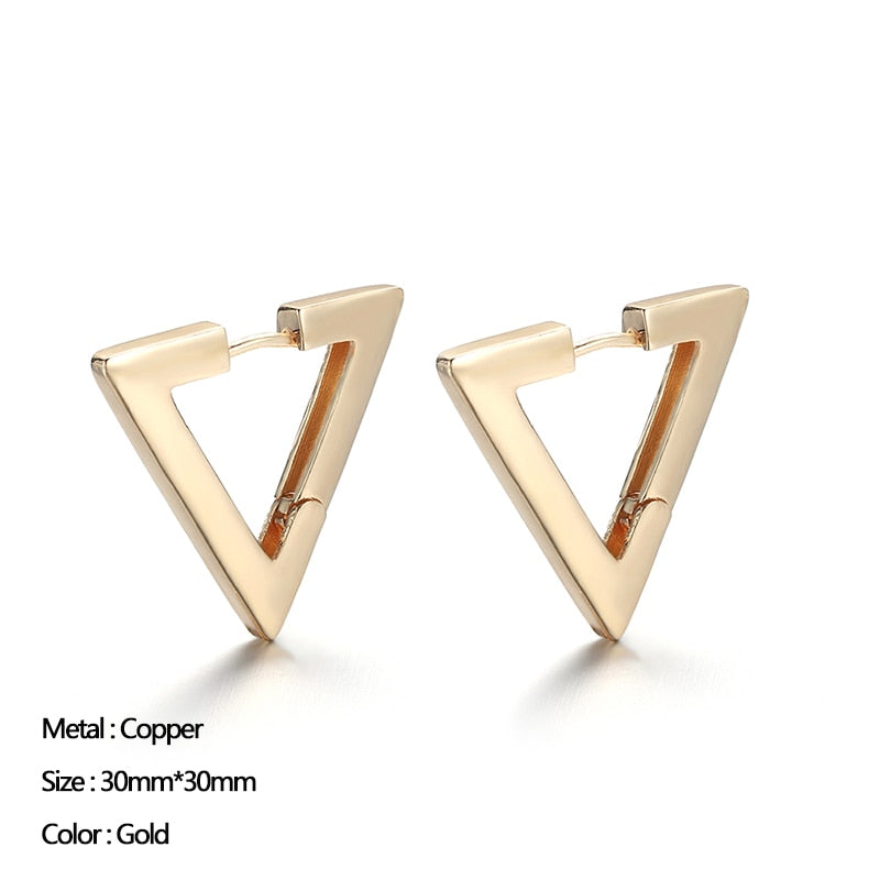 Classic Circle Hoop Earrings