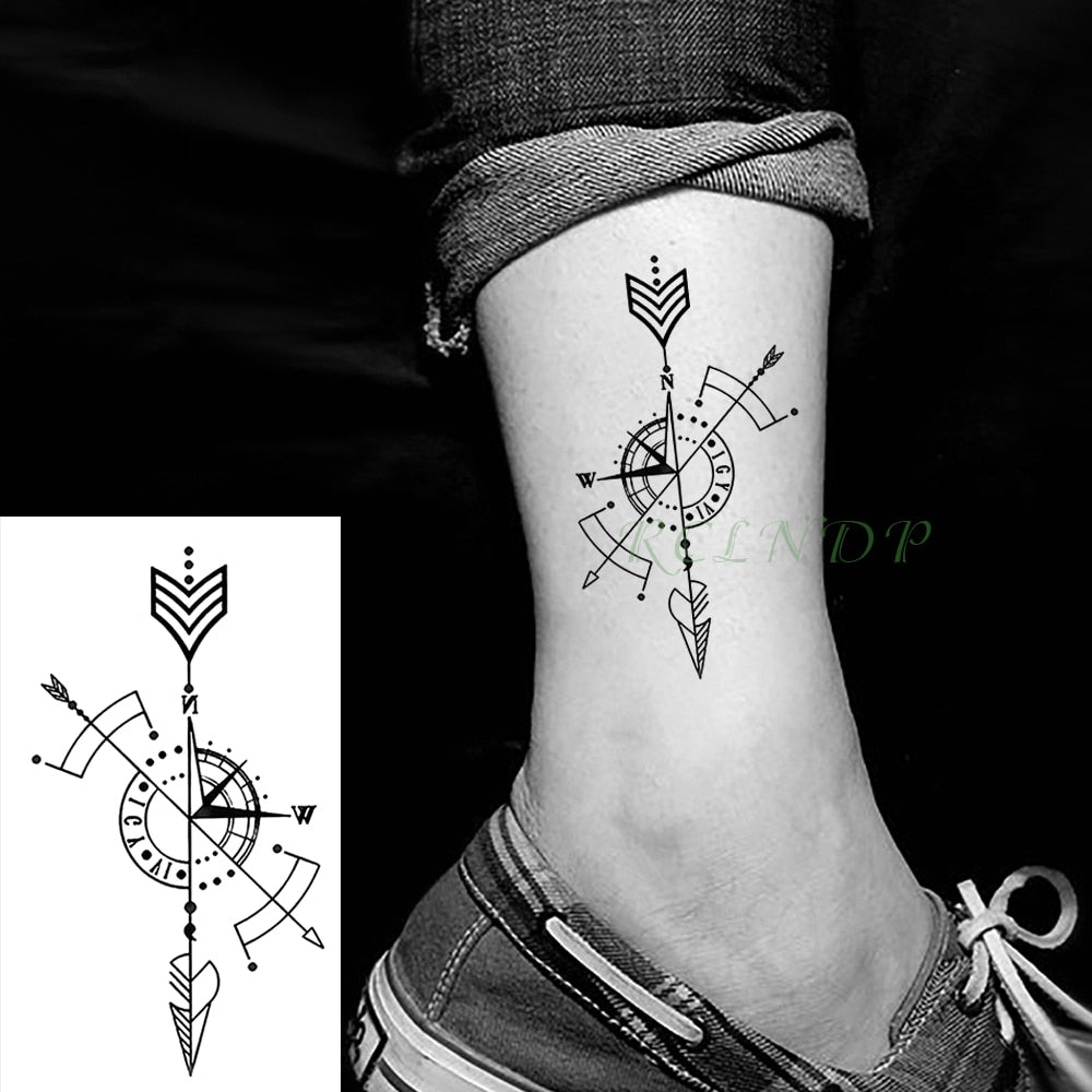 Smile Face Tattoo Sticker