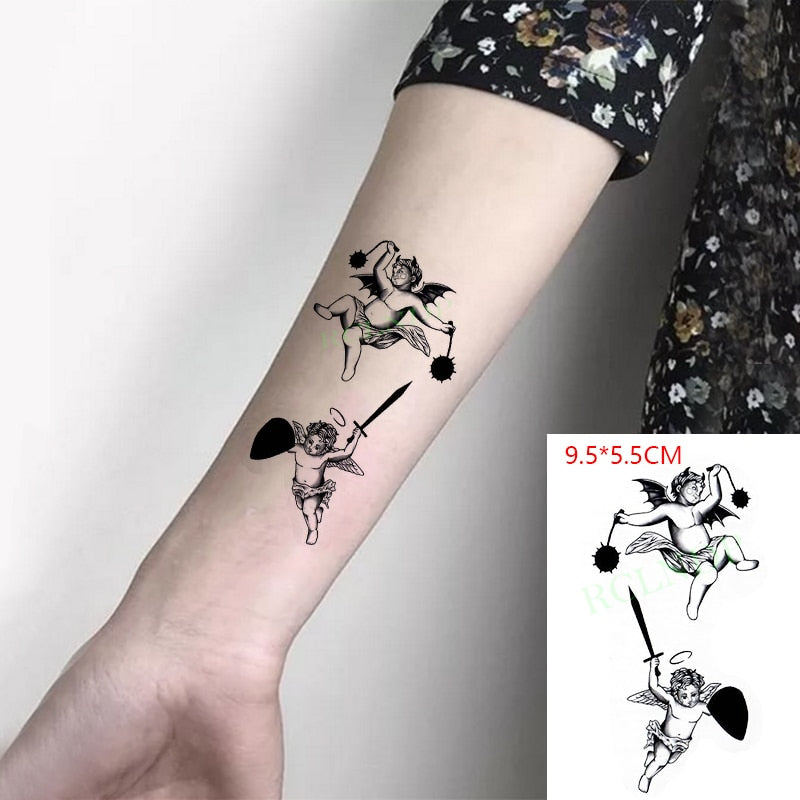 Smile Face Tattoo Sticker