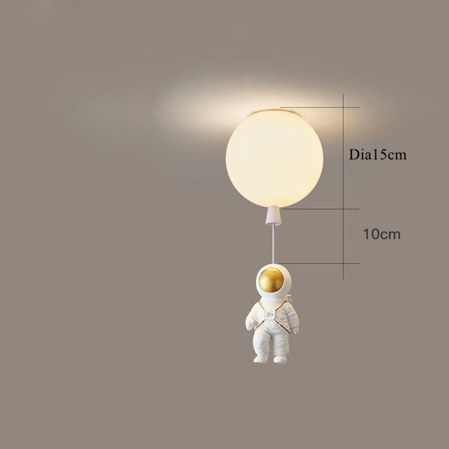 Nordic Astronaut Ballon LED Pendant Light