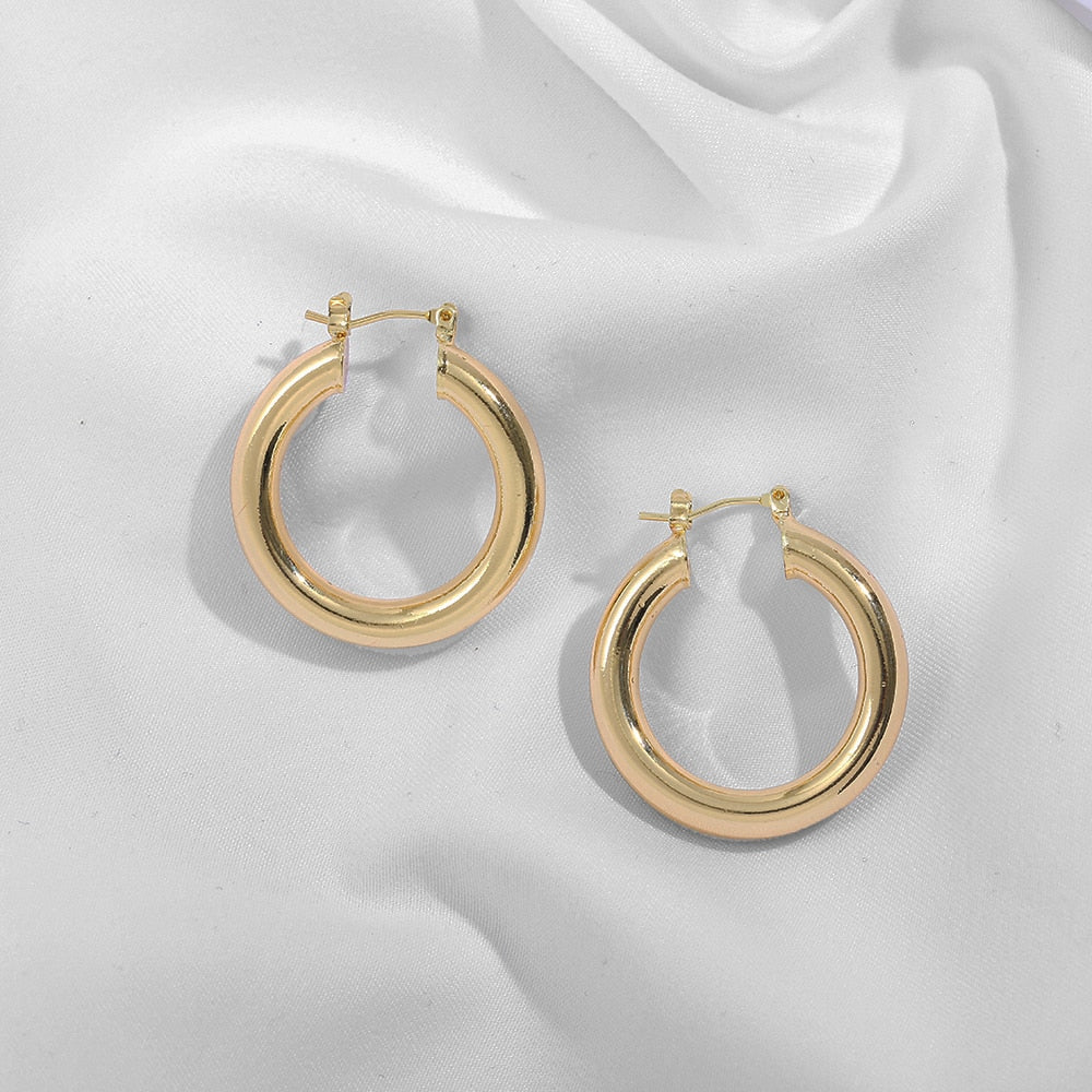Gold Hoop Earrings