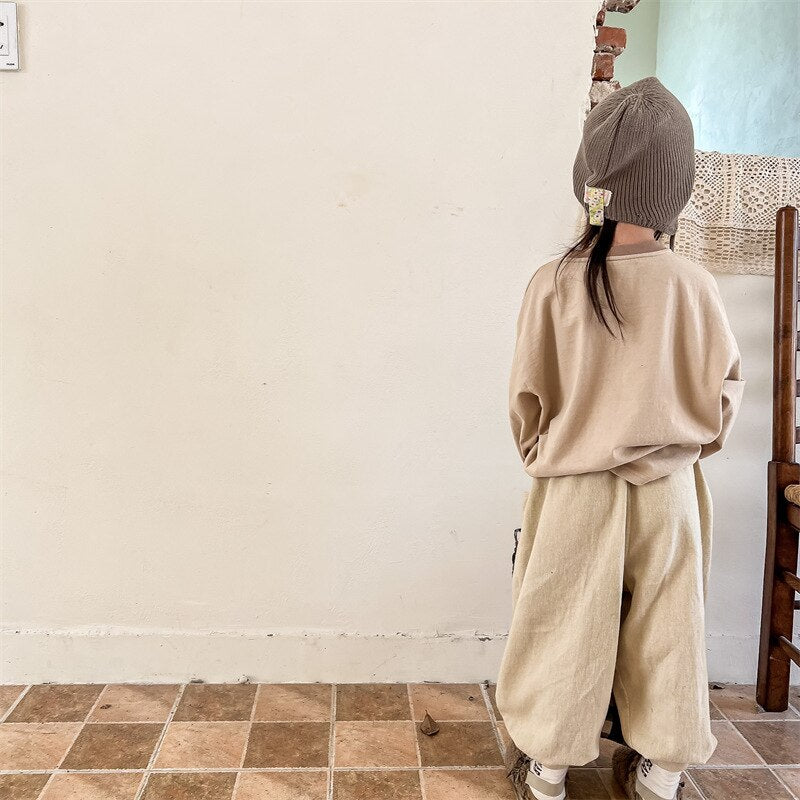 Cotton Harem Pants