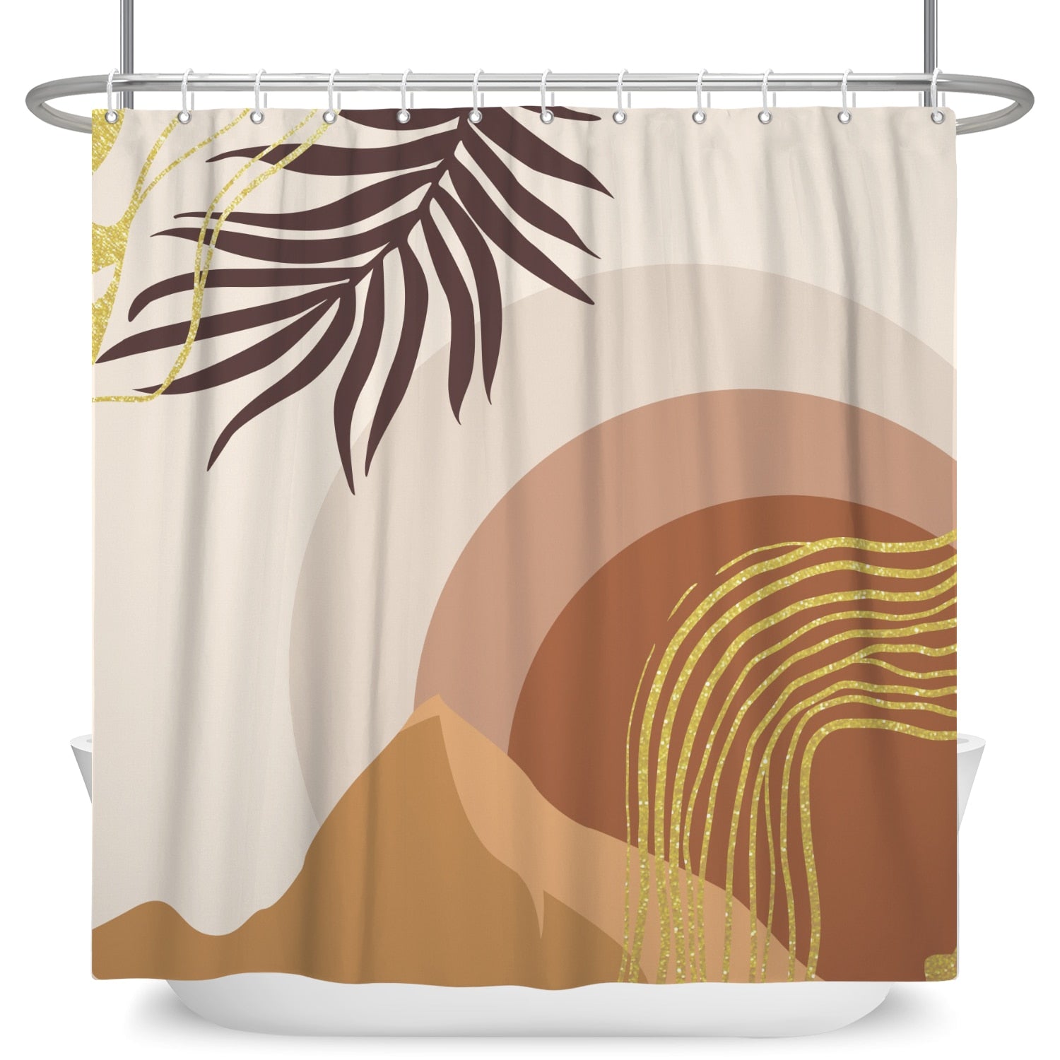 Art Boho Shower Curtain