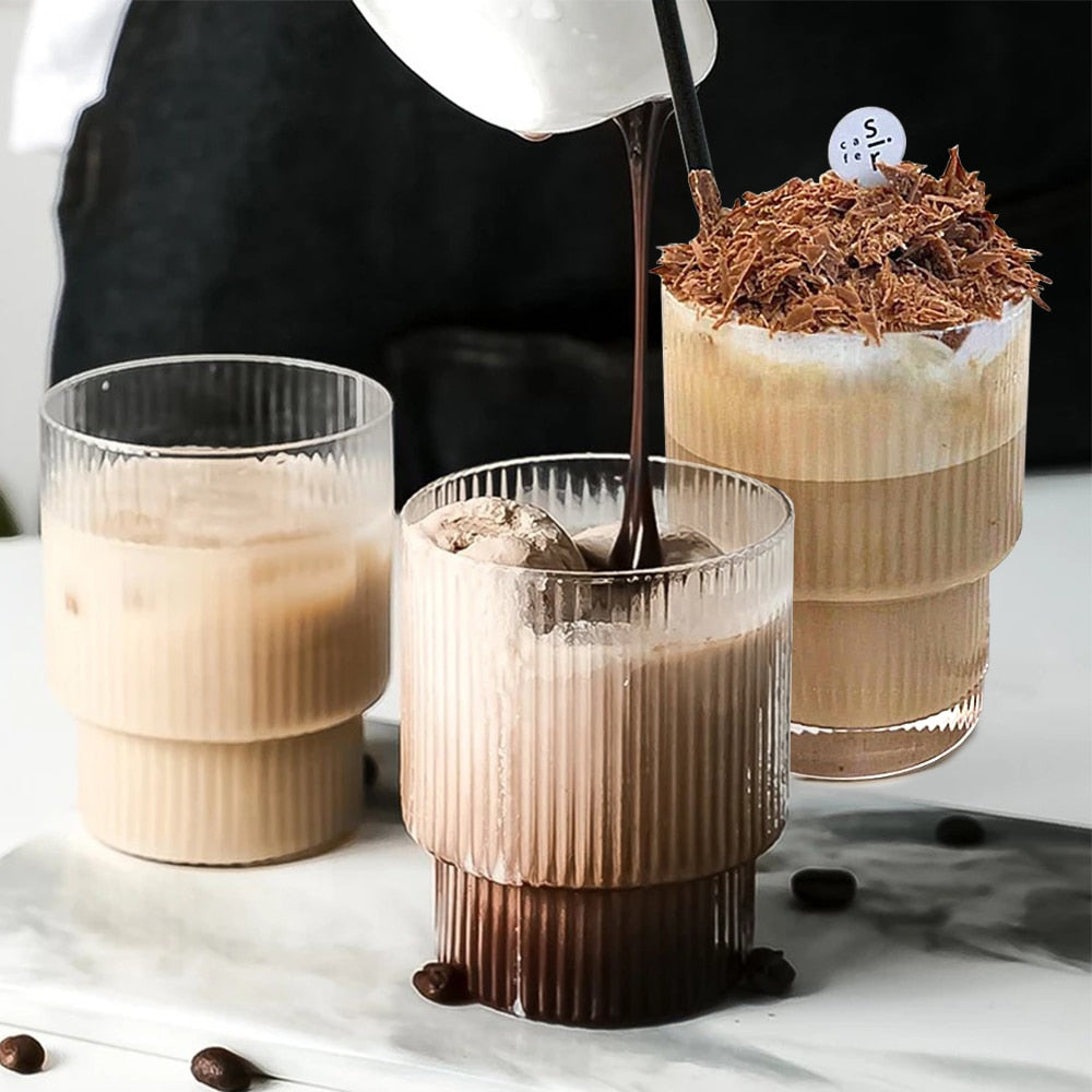 Glass Cold Coffee Cup