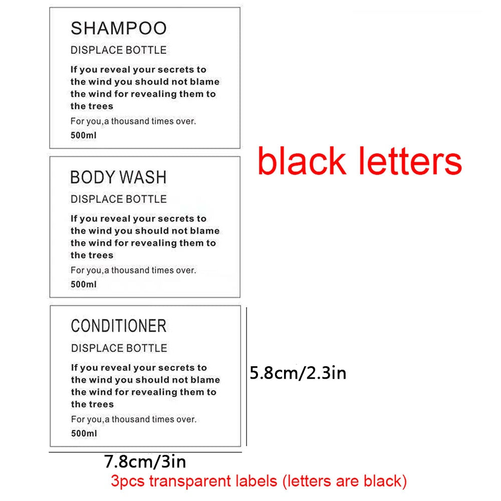 300/500ml Bathroom Soap Dispensers