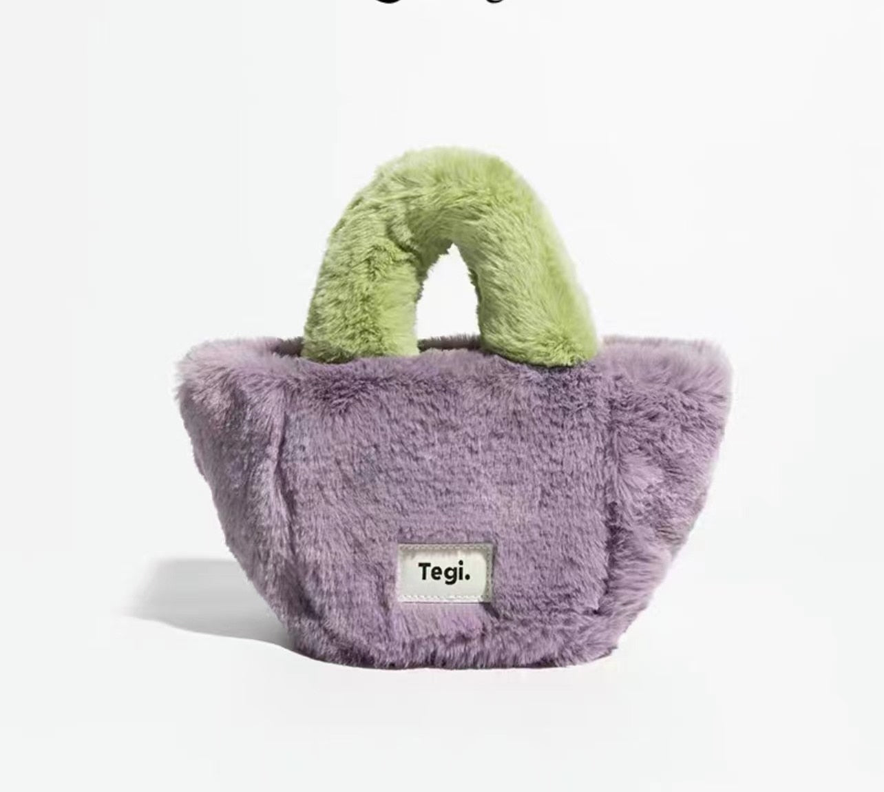 Faux Fur Small Tote Bag