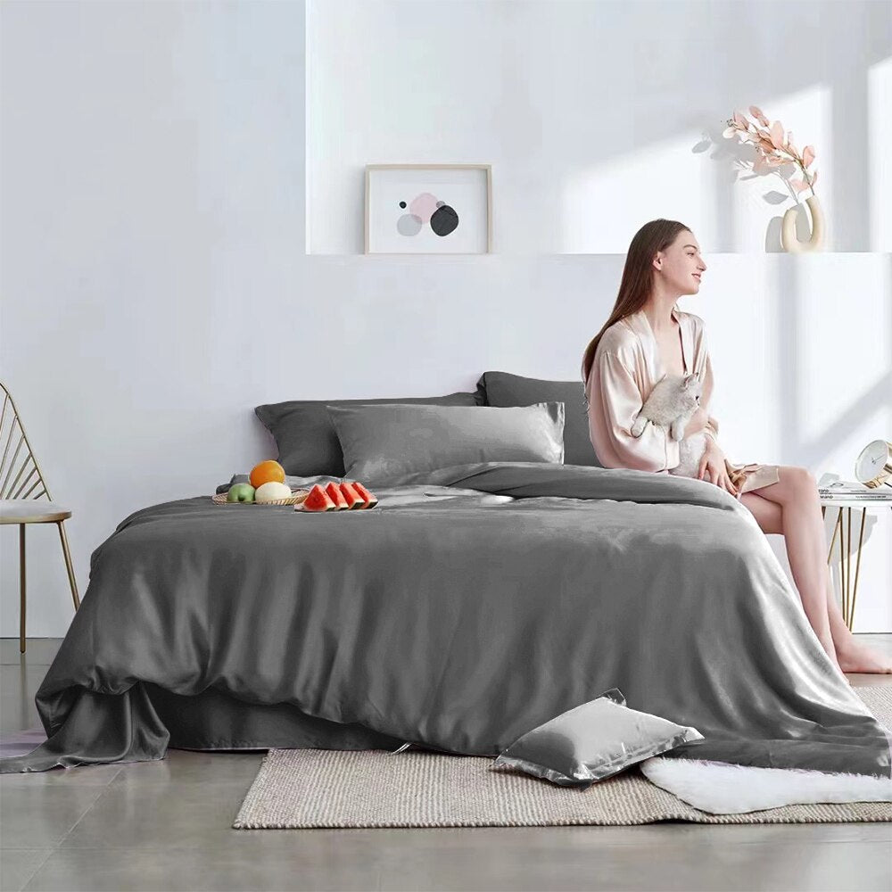 100% Silk Bedding Set