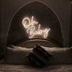 Oh Baby LED Neon Light Signs