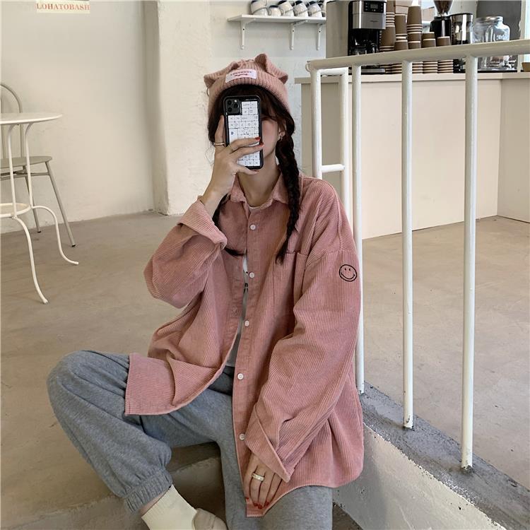 Smiley Corduroy Jacket