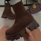 Platform Ankle Boots