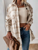 Plaid Jacket Women
