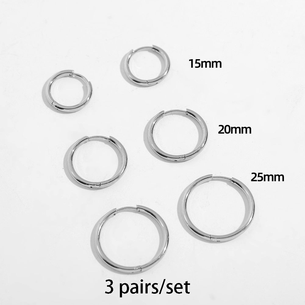 Gold Hoop Earrings