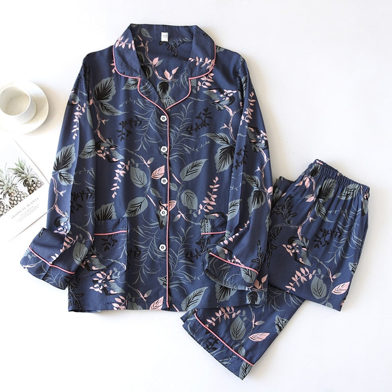 Long-Sleeved Sleepwear