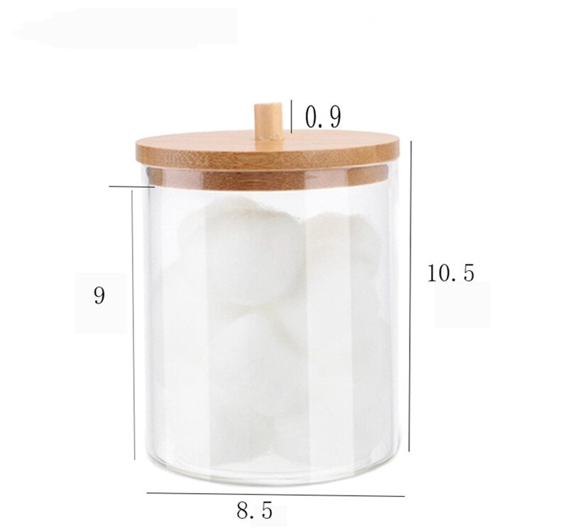 Makeup Cotton Pad Box Organizer