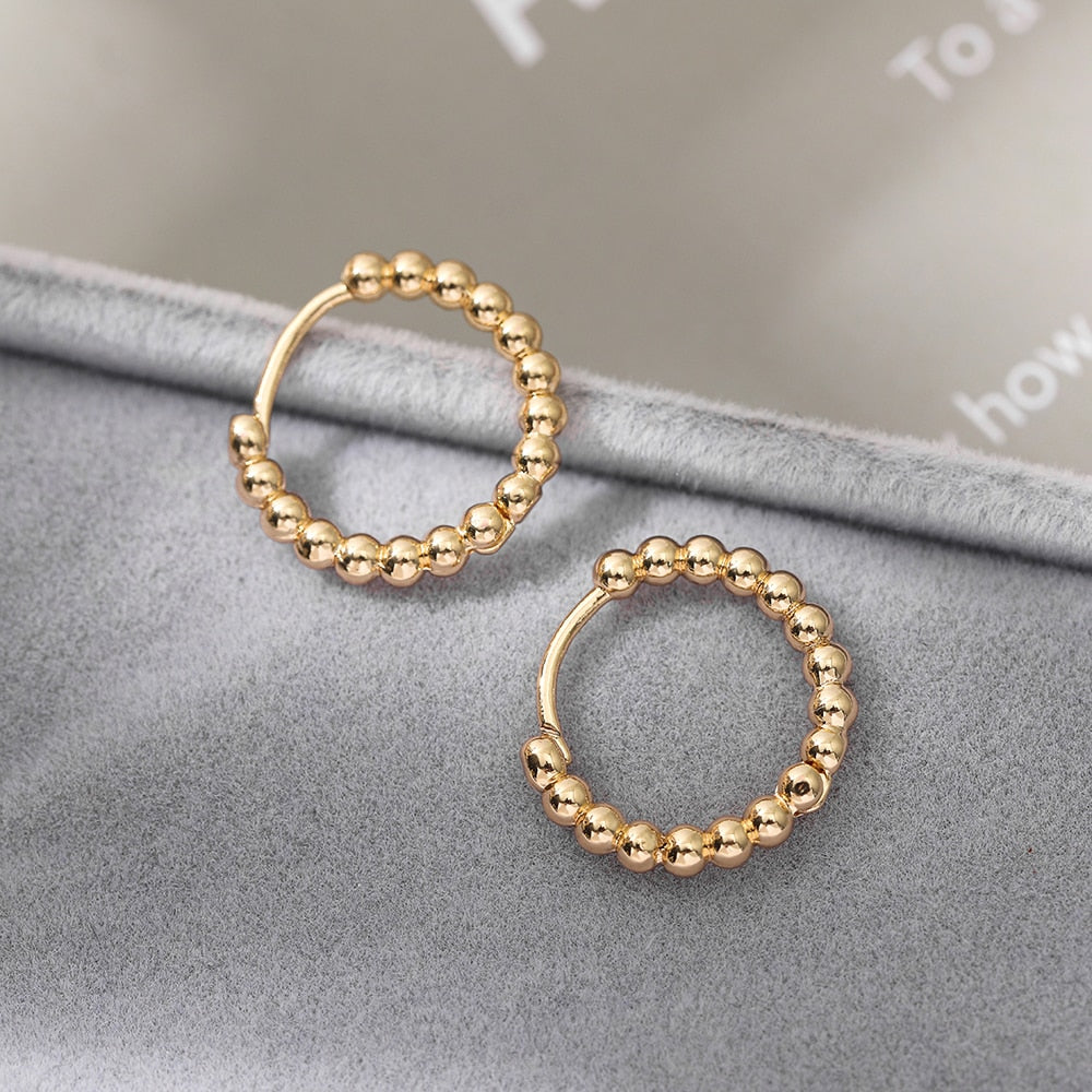 Gold Hoop Earrings